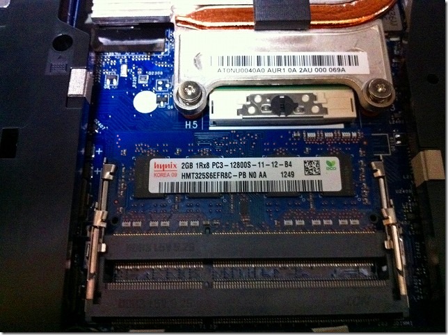 Thinkpad Edge E530のメモリを8GBに | デジモノとモバイルなくらし